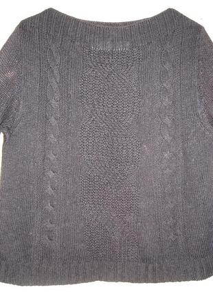 Стильный свитер zaraknit (made in italy)4 фото