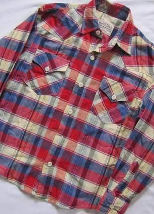 Стильная рубашка для мальчика 134/140 см