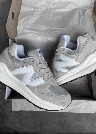 Демисезонные серые кроссовки new balance 57/40 grey сірі чоловічі кросівки нью баланс 57