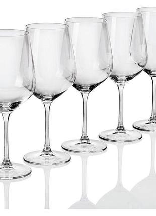 Набор хрустальных бокалов для красного вина 6 шт ernesto, 621 мл, бокалы для красного вина3 фото