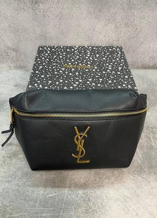 Стильная женская поясная сумка из натуральной кожи