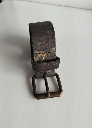 Шкіряний фірмовий ремінь petrol industries! оригінал!