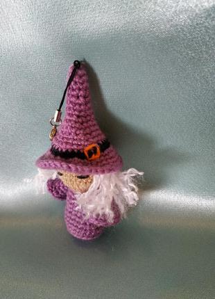 Ведьма брелок сувенир подвеска подарок на хэллоуин, відьма у капелюшці4 фото