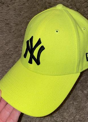Бейсболка new era new york yankees neon, оригінал, one size unisex