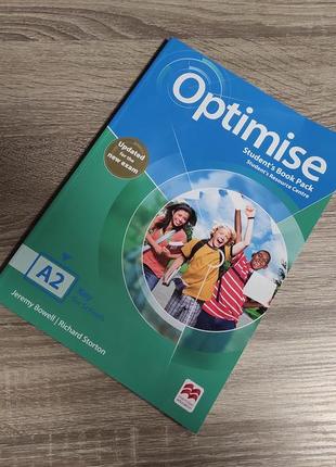Англійська мова, книга optimise рівень а2