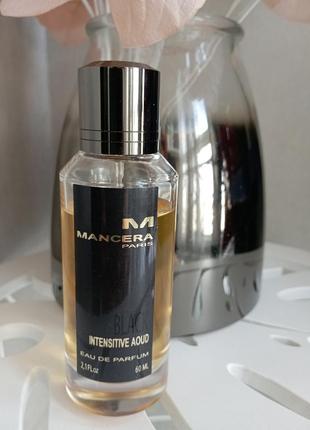 Роспив парфума mancera black intensitive aoud