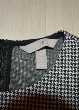 Классическая офисная кофта, блуза гусиная лапка3 фото