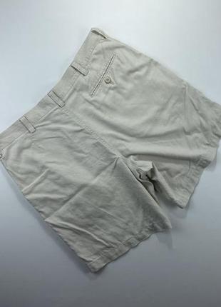 Льяные шорты marks&spencer blue harbour 2