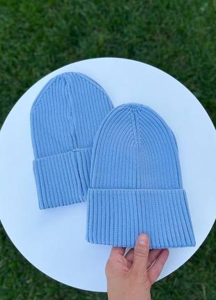 В'язана шапка для дівчаток
