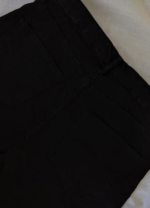 Облягаючі чорні джинси скіні h&m5 фото