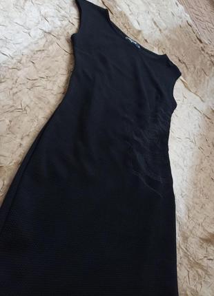 Женское платье, черное нарядное платье3 фото