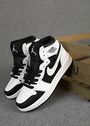 Nke air jоrdan белые с чёрным 4