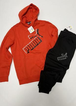Флісовий костюм puma essentials+ big logo