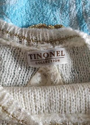 Оригінальний светр з пайєтками4 фото