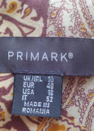 Літній брючний комбінезон ромпер primark розмір 20/ eur48/ 52-548 фото