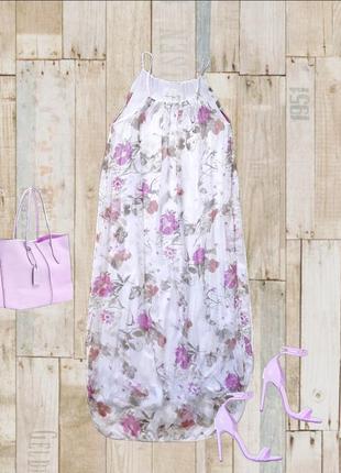 Нежный итальянский  шелковый  сарафанчик от pronto moda