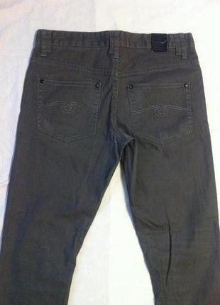 Круті джинси класичні вузькі узкачи metro black3 фото