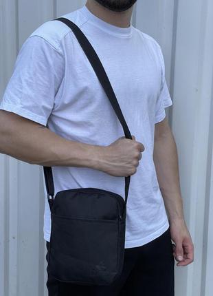 Сумка через плече сумка-месенджер барсетка adidas black3 фото