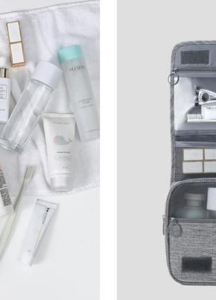 Удобная косметичка в дорогу туалетная сумка для бритья косметики