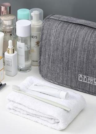 Удобная косметичка в дорогу туалетная сумка для бритья косметики