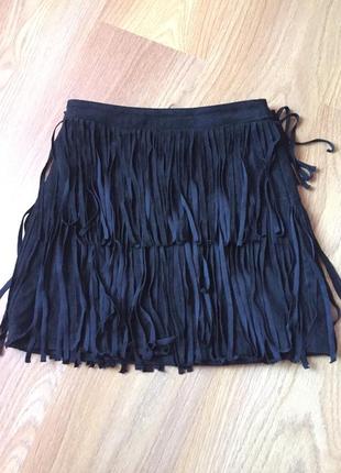 Спідниця з бахромою