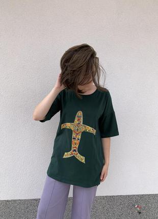 Футболка з ручним розписом 🇺🇦