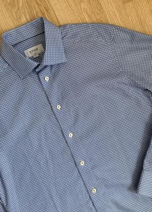 Eton printed classic shirt сорочка у візерунок