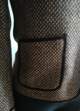Вінтажний вовняної приталений піджак vertical club3 фото