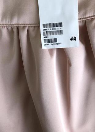 H&m пудрова спідничка3 фото