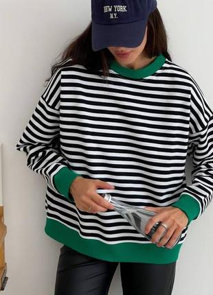 Світшот тільняшка, універсал розмір