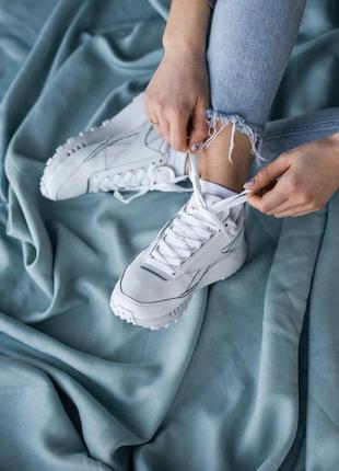 Жіночі кросівки  reebok classic white женские кроссовки рибок