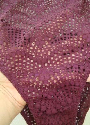 Victoria's secret-s-мереживне боді-бургунді