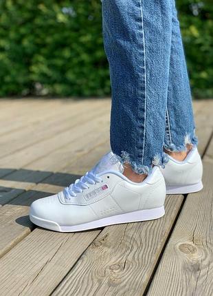 Жіночі кросівки  reebok princess white женские кроссовки  рибок3 фото