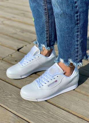 Жіночі кросівки  reebok princess white женские кроссовки  рибок1 фото