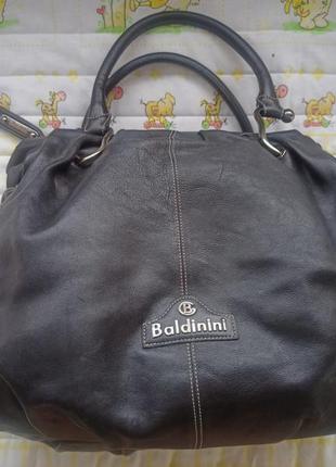 Шкіряна сумка baldinini2 фото