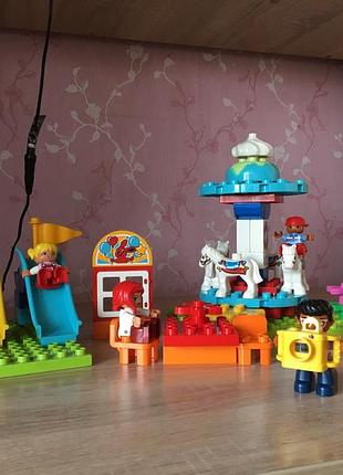 Lego duplo «парк атракціонів» 4