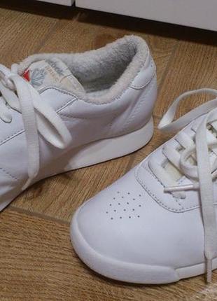 Кроссовки кожаные женские кроссовки👟кожаные женские reebok classics princess white р. 39🇺🇸🇻🇳