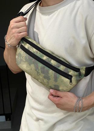 Поясная сумка бананка камуфляж