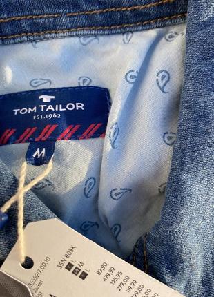 Джинсовая куртка tom tailor. размер m4 фото