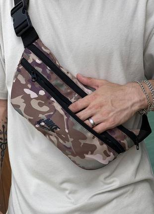 Поясная сумка бананка nike maxim камуфляж