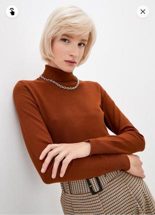 Итальянский гольф moni & co s/m, l/xl, шерсть, шелк, кашемир.9 фото