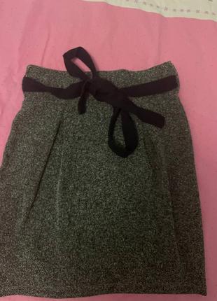 Спідниця тепла з пояском