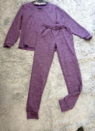 Костюм ✅ шикарный мягенький вязаный костюм