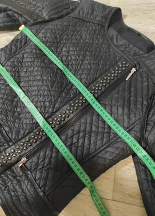Дизайнерська куртка укорочений жакет піджак airfield зі стразами6 фото