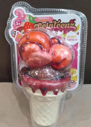 Ароматна сквіш-лялька gelateenz brambo ice cream squishy склянка морозиво2 фото
