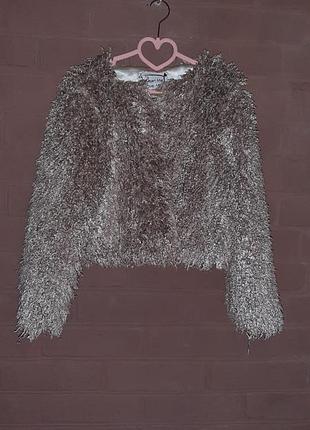 Стильна дитяча хутряна шуба накидка куртка тедді від бренду wear me love me