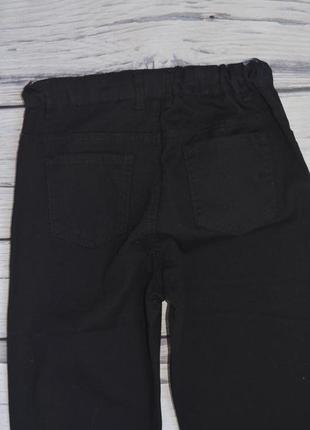 3-4/5-6/9-10 років нові фірмові чорні полотняні штани для хлопчика класика koton10 фото
