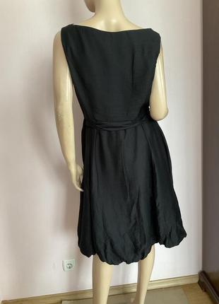 Чорне гарне фірмове - міді плаття/l- xl/ brend monsoon4 фото