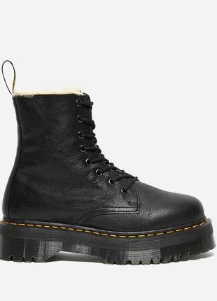 Martens Black Smooth 1461 Quad Oxfords fl pisa black w 25637001 зимові черевики оригінал