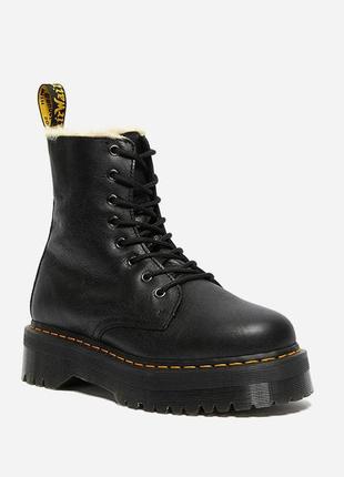 Dr. martens jadon fl pisa black w 25637001   зимние ботинки оригинал6 фото